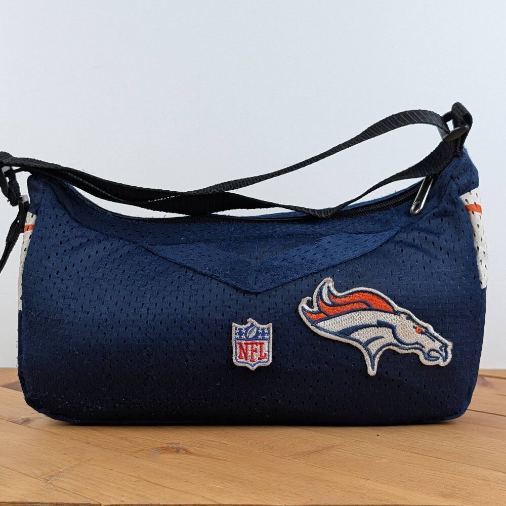Vintage Denver Broncos Jersey Mesh Shoulder Bag Purse Pro-Fan-ity by Littlearth